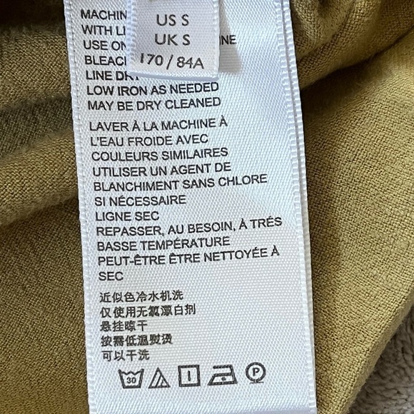 Urban Outfitters UO Malibu Romper Women Small Khaki Brown Sleeveless Linen Blend - Picture 9 of 13